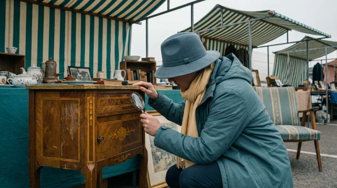 Punaises de lit en brocante