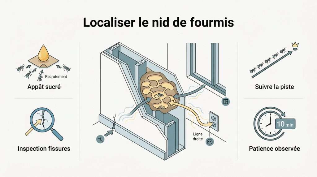 nid de fourmis